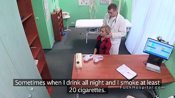 Preview 1 of Qwnk0u9trpsz - Fake doctor banging hot blonde patient