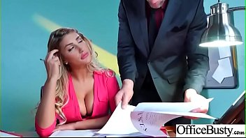 Preview 1 of Pakasten Six Video - (August Ames) Naughty Slut Big Tits Girl Get Nailed In Office vid-03