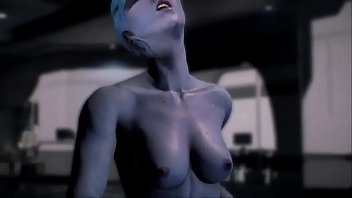 Preview 3 of Forest Teen Gangbang - Mass EffectTM- Andromeda - Peebee takes Ryder to the next level