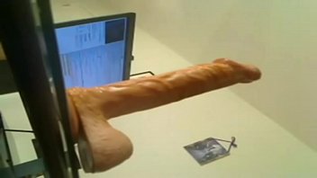 Preview 3 of Indonresia Porn - Blonde Deep Throats Dildo