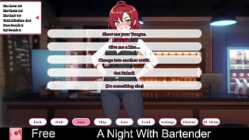 Preview 2 of Hd Big Boobs - A Night With: Bartender