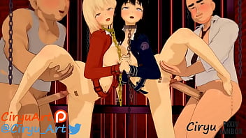 Preview 4 of Swing Full Season - Chisato and takina orgy hardcore