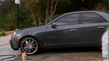 Preview 2 of Penatarion - Classy stepmom scissoring and fisting teen