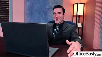 Preview 3 of Jav Hosewoman - (Ava Addams &amp_ Riley Jenner) Big Tits Horny Office Girl Get Nailed Hardcore vid-04