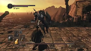 Preview 2 of India Girl Fucking - Killing The Pursuer with parry only - Dark Souls 2: SOTFS,  NG