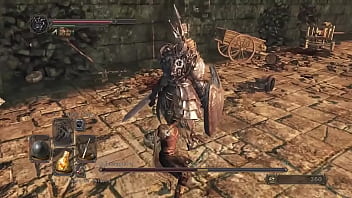 Preview 3 of India Girl Fucking - Killing The Pursuer with parry only - Dark Souls 2: SOTFS,  NG
