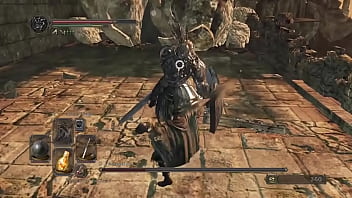 Preview 4 of India Girl Fucking - Killing The Pursuer with parry only - Dark Souls 2: SOTFS,  NG