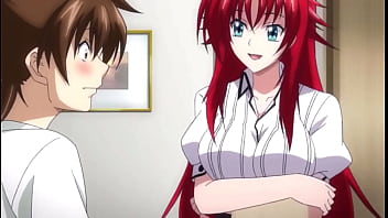 Preview 1 of Hairy Pisi Mature - Issei,  Rias and Asia have a bath together