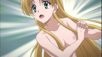 Preview 4 of Dad Birthday Gift - Rias and Asia beg Issei to touch their boobs