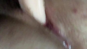 Preview 2 of Naked Slave In Snow - Toying my Squirting Pussy