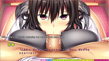 Preview 3 of Henti Heven - Tenioha 2 - Ayane Love Route Part 2 - Singing and Sucking