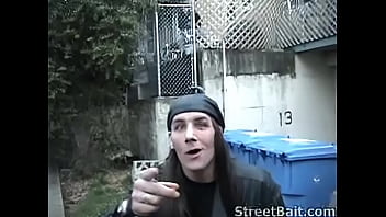 Preview 1 of Ebony Xxx Kiss - STREETBAIT - JARED.MPG