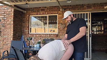 Preview 3 of Pray God - Mutual masturbation with my neighbors wife turns into outdoor creampie