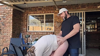Preview 4 of Pray God - Mutual masturbation with my neighbors wife turns into outdoor creampie