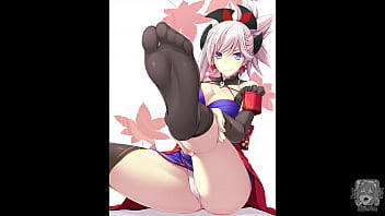 Preview 4 of Massage Oil - Anime Feet Jerk Off Challenge