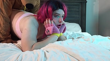 Preview 1 of Erinica Frosta - Scooby Doo Fucks Sexy Trans Woman in Chastity