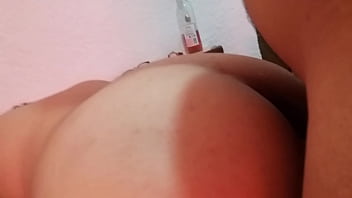 Preview 3 of Male Boner Public Shower Gay - cogiendo en el hotel con mi novia y gime rico mientras me pide mas y su panocha