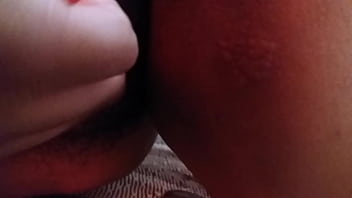 Preview 1 of Male Boner Public Shower Gay - cogiendo en el hotel con mi novia y gime rico mientras me pide mas y su panocha