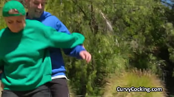 Preview 1 of Forest Chinese Sex Rape - Fucking juicy soccer tits after training