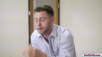 Preview 1 of Horses Sex With Gril - Portia Harlow bangs friend in the office