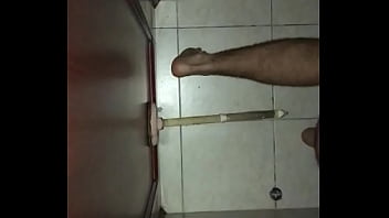 Preview 1 of Mother Teach Teen - Gay teen takes plunger in ass