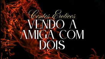 Preview 1 of Romantic Naughty America Wedding - O dia em que eu vi minha amiga com dois