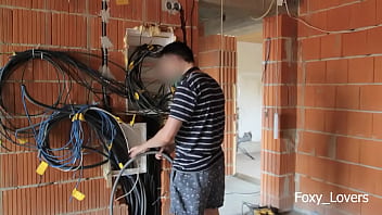 Preview 1 of Girl And Uncle Sex - I Cheated on my Husband with a Construction Worker,  he Fucked me Hard