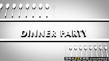 Preview 1 of Vidoe Big Big Sex - Brazzers - Real Wife Stories -  The Dinner Party scene starring Adriana Chechik,  Keiran Lee,  Ramon, 