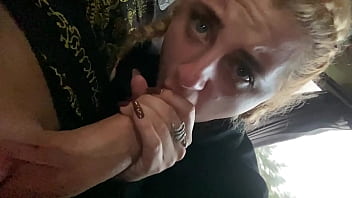 Preview 2 of Henessy Drive Baby Strapon - WTF! I got CAUGHT without the bus ticket and the ticket inspector made me SUCK his dick and CAME in MY MOUTH! (Part 2)