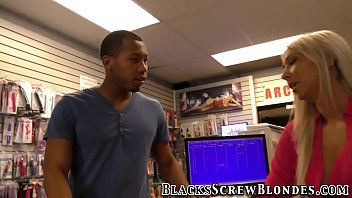 Preview 1 of Xxxxxxmmmmm - Blonde gets bbc bukkake