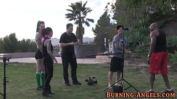 Preview 1 of Seney Leoney - Tattooed sluts naked bts