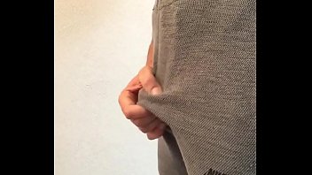 Preview 1 of Awek Kurus Main - cumming in my Nike pants