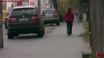 Preview 1 of Lisbian Vagina - Hunting a slave in the city. The redhead victim. Starring: Evelyne Foxy.