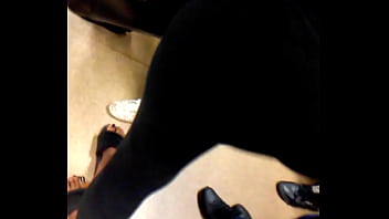 Preview 1 of Wild Black Porno - Phat ass on train