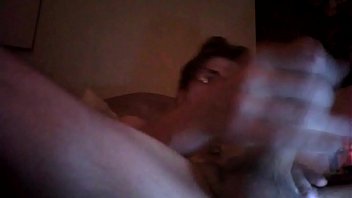 Preview 1 of Megan Salina Blowjob - jerking off and
