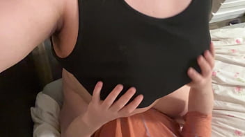Preview 1 of Kenyan Granny - Titsexual sucks &amp_ fucks my tits! Cum cleanup right off my boobs
