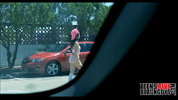 Preview 1 of Amanda Caator - Tiny White Teen In The Hood
