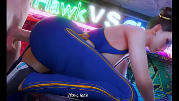 Preview 3 of Xxx Raf Video Xvideos - 3d Chun Li x blackie