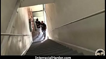Preview 1 of Hisan H - Hot girl with big tits gets fucked hard by black in her perfect pussy 21