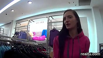 Preview 4 of Xxx Hd Ime - Ravishing czech teenie is tempted in the supermarket and pounded in pov
