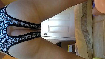 Preview 4 of Spy Massage Men - Wife hayley monster dildo pt 2