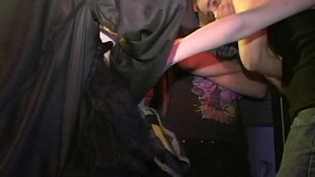 Preview 1 of Teen Sex Ustaz Ab - Redhead eats wolfcock in dirtbar show-Dildo fucks teeny blondie home in bed