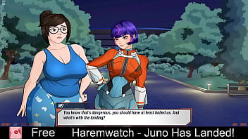 Preview 2 of Lisa Honeymoon - Haremwatch - Juno Has Landed!