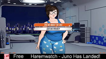Preview 1 of Lisa Honeymoon - Haremwatch - Juno Has Landed!