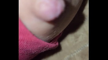 Preview 3 of Flour On Girl Sex - Touching the tits of my best friend&#039_s sleeping mom cumming on her