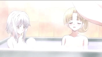 Preview 2 of Hindi Sixes Video - Xenovia,  Asia and Koneko naked in the bath together