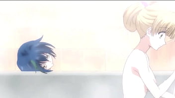Preview 4 of Hindi Sixes Video - Xenovia,  Asia and Koneko naked in the bath together