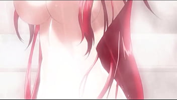 Preview 4 of Sleeping Sister Pornhub Videos - Rias takes off her clothes and bra