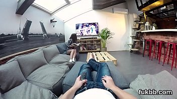 Preview 2 of Sex3g P - Wicked nympho pleasures honey pot and gets licked and poked in pov