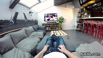 Preview 1 of Sex3g P - Wicked nympho pleasures honey pot and gets licked and poked in pov